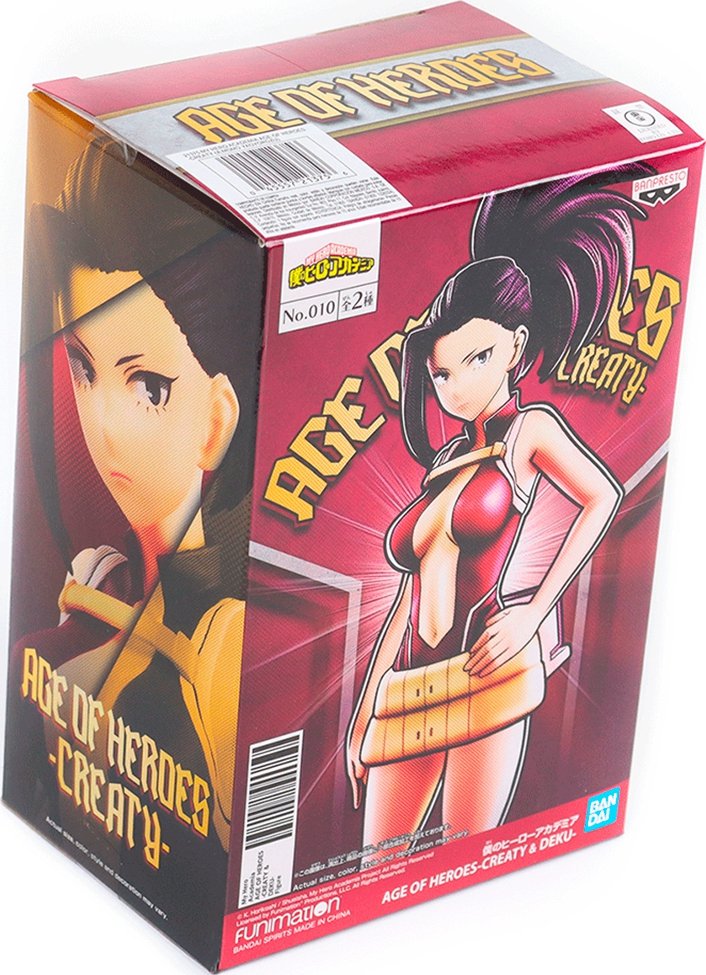 Фигурка Banpresto My Hero Academia B Momo Yaoyorozu Age Of Heroes