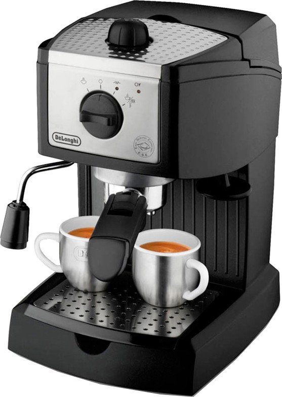 Кофеварка Delonghi EC 156.B купить | ELMIR - цена, отзывы, характеристики