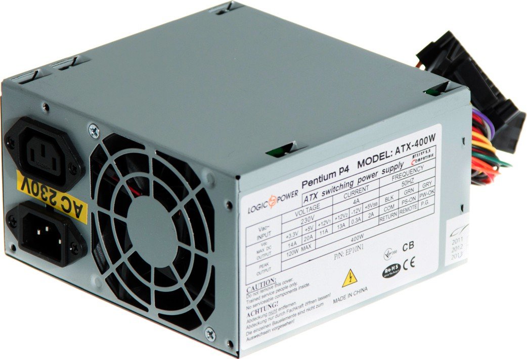 Блок питания 400W LogicPower (ATX-400W-8) купить | Elmir - цена, отзывы ...