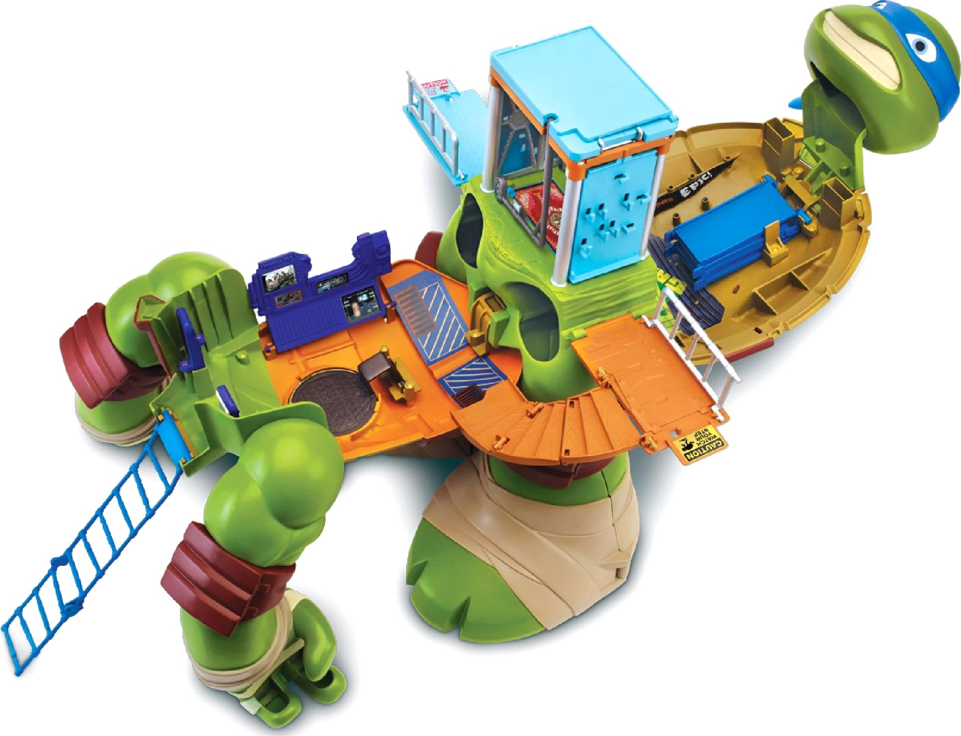 Игровой набор TMNT Черепашки-ниндзя Леонардо-трансформер (95151) купить ...