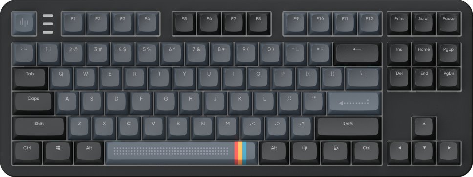 Клавиатура Dark Project ALU87 Midnight ENG/UA