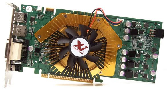 Видеокарта PCI-E GeForce 9600GT 1GB DDR3 XpertVision - купить в