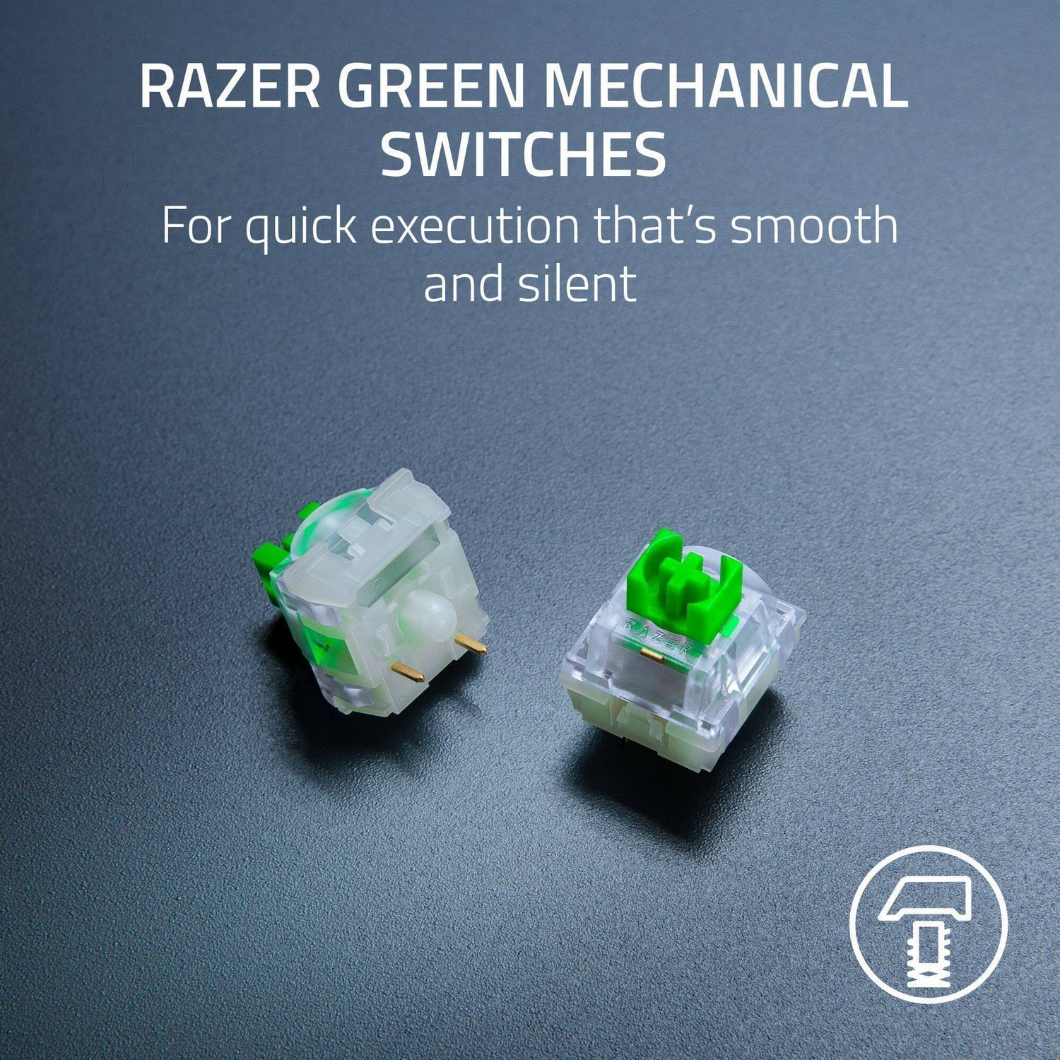 Клавіатура Razer BlackWidow V4 X Minecraft Edition (RZ03-04704100