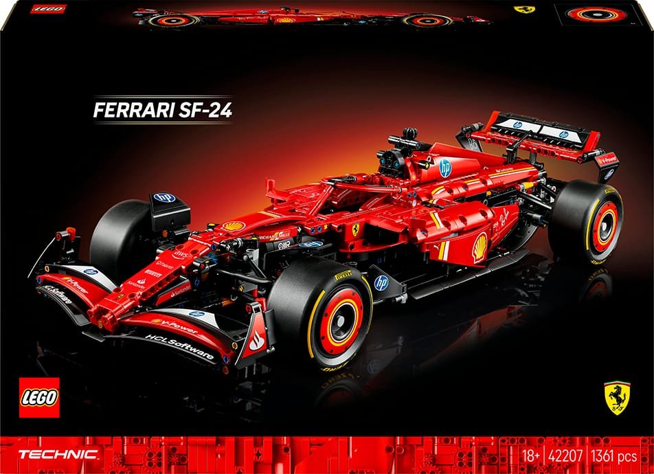Конструктор LEGO Technic Автомобиль F1 Ferrari SF-24 (42207