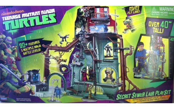Секретная штаб-квартира TMNT Черепашки-ниндзя (95011) купить