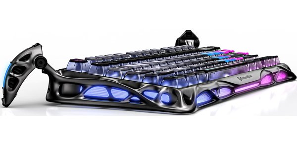 Клавиатура GravaStar Mercury K1 Pro Kailh Speedy Mint BT/WL/USB