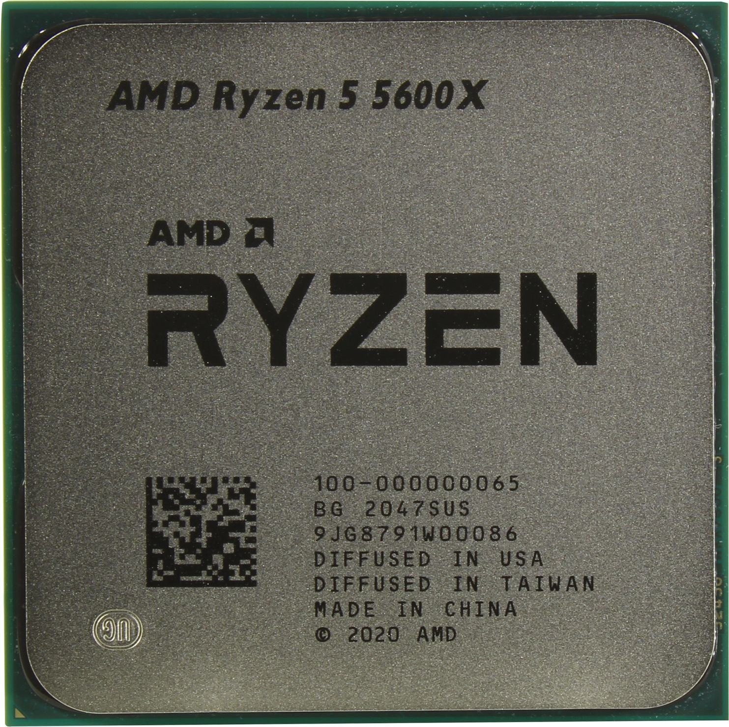 CPU Ryzen 5 5600x Процесор AMD Ryzen 5 5600X (6C/12T, 3.7-4.6GHz,32MB,65W,AM4