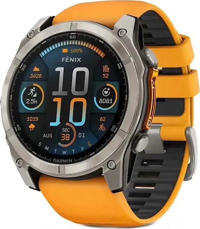 Смарт-часы Garmin Fenix 8 51mm AMOLED Sapphire Graphite DLC