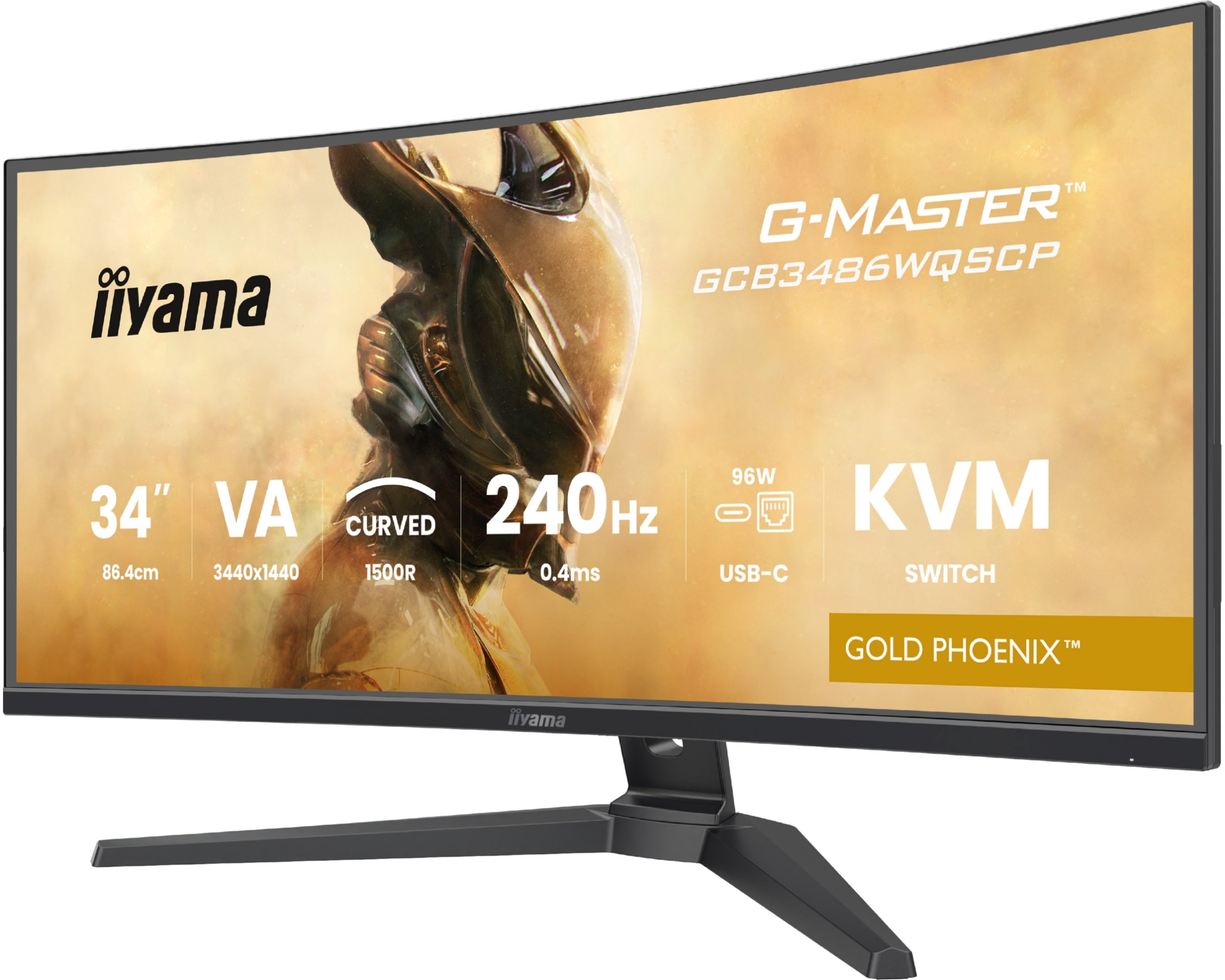 モニター34インチ G-MASTER GCB3486WQSCP-B1J Монітор 34