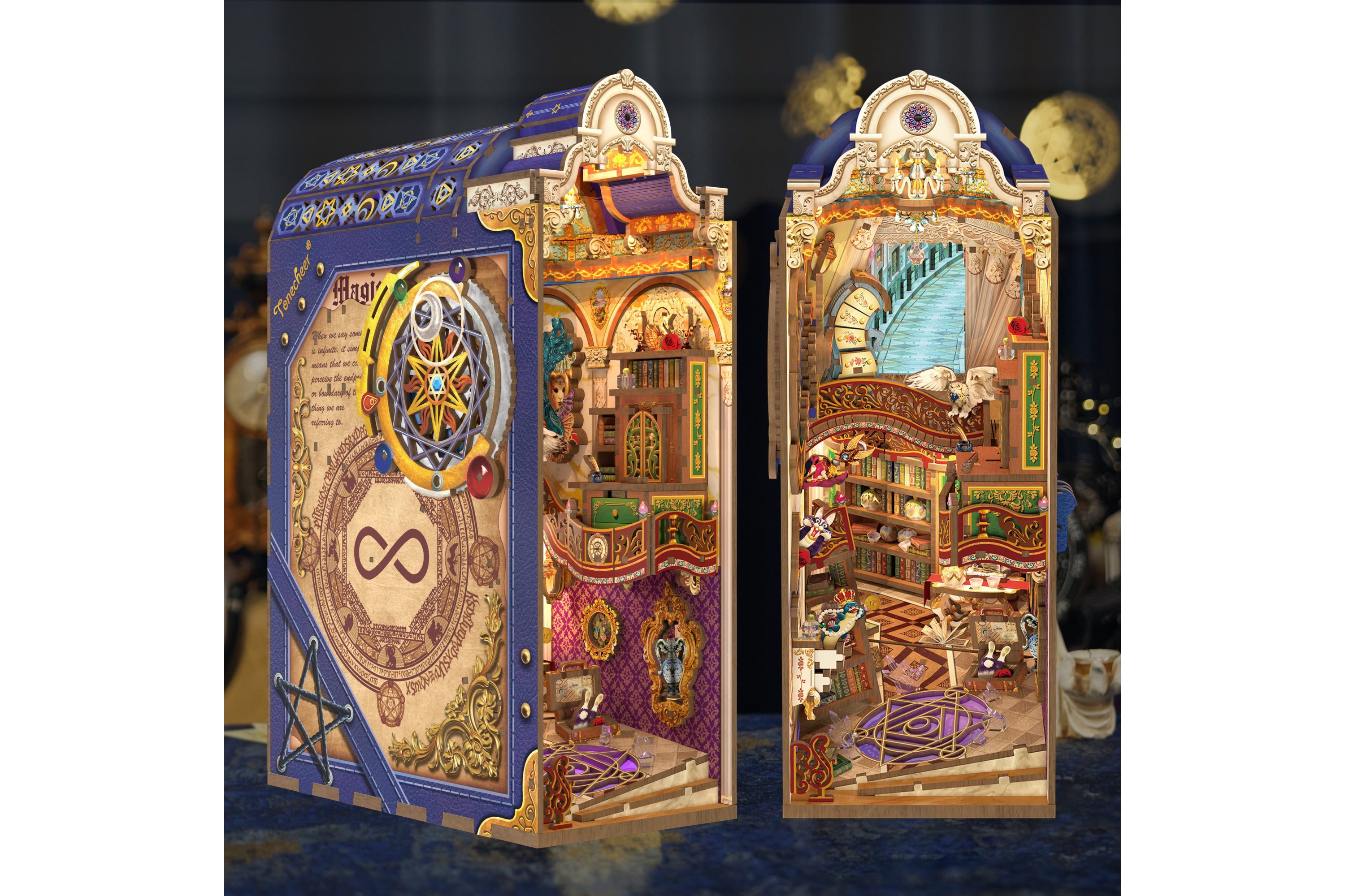 3D Пазл Tonecher Book Nook Magical Library (TQ134) купить | ELMIR
