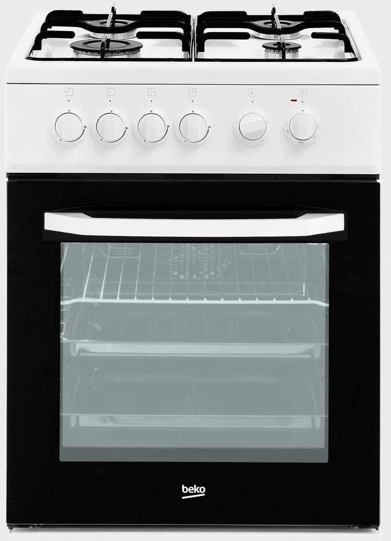 Плита Beko CSM52020DW купить | ELMIR - цена, отзывы, характеристики