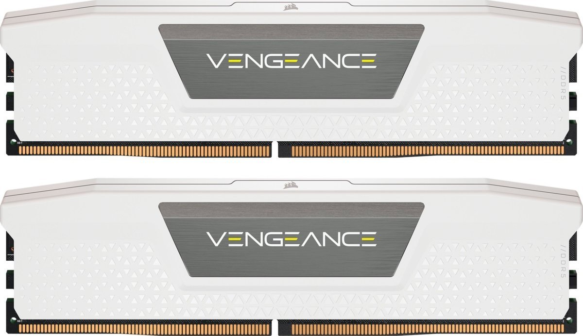 Модуль пам'яті Corsair DDR5 32GB 2x16GB 6000MHz Vengeance White