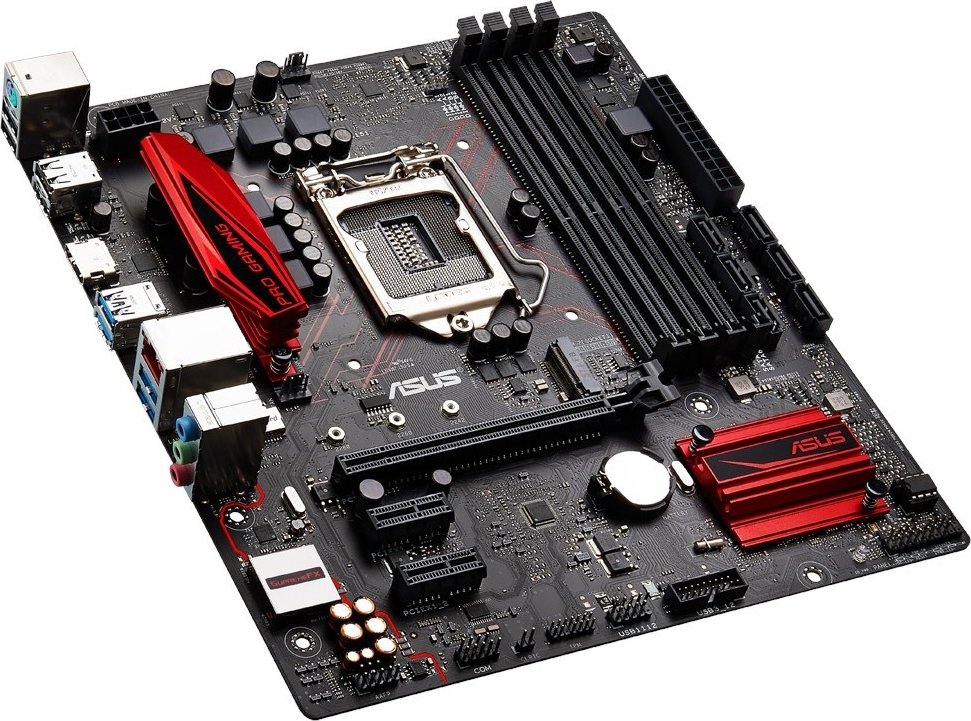 Материнская плата Asus B150M Pro Gaming s-1151 B150 купить | Elmir ...