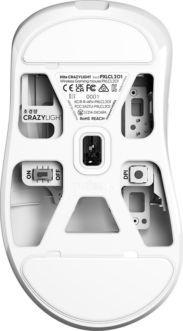 Мышь Pulsar Xlite Crazylight Medium 8К White (PXLCL202) купить
