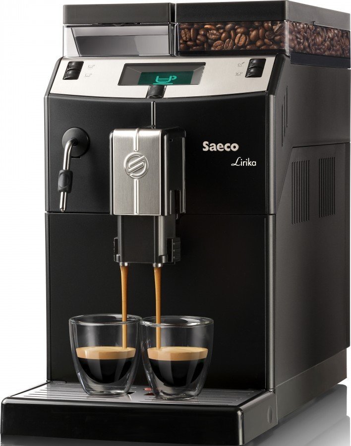 Кофемашина Philips Saeco Lirika Black (RI9840/01) купить | ELMIR - цена ...