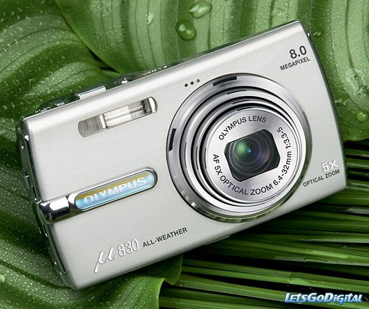 Цифровая фотокамера Olympus Mju 830 Silver купить | ELMIR - цена
