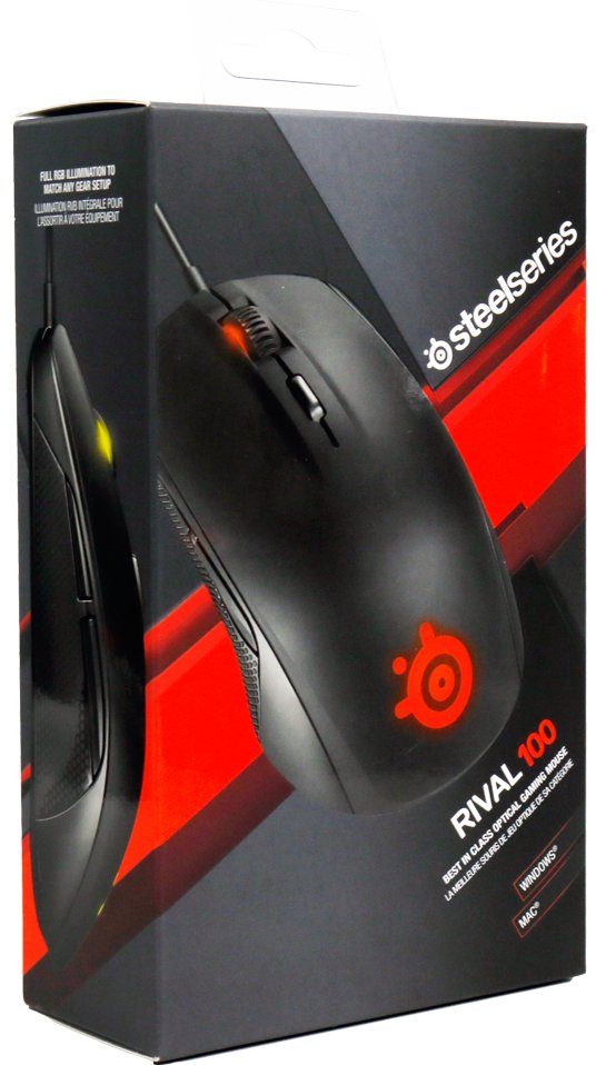 Мышь SteelSeries Rival 100 Black (62341) купить | ELMIR - цена, отзывы ...