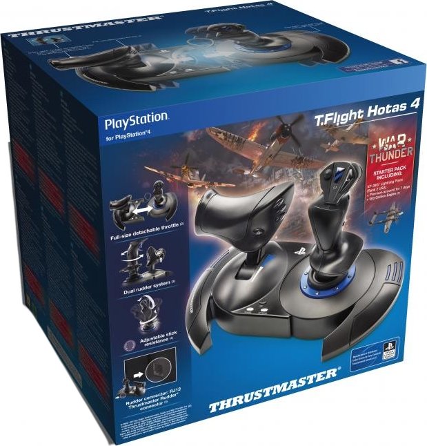 Джойстик Thrustmaster T.Flight Hotas 4 Stick PC/PS4 (4160656