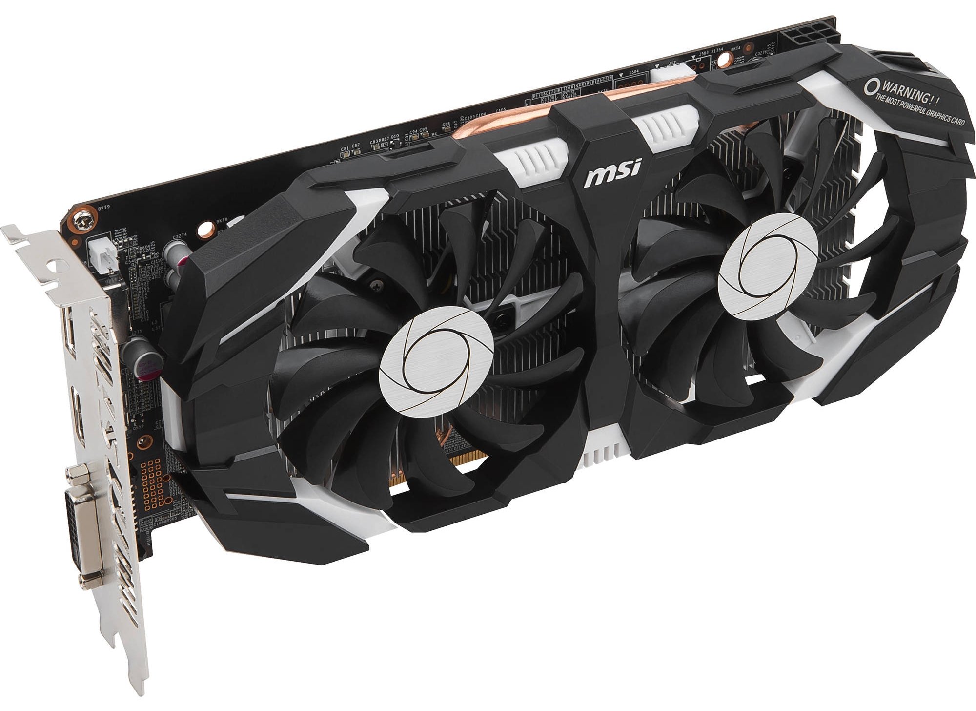 Видеокарта MSI PCI-E GeForce GTX1060 3GB DDR5 (GTX 1060 3GT OC ...