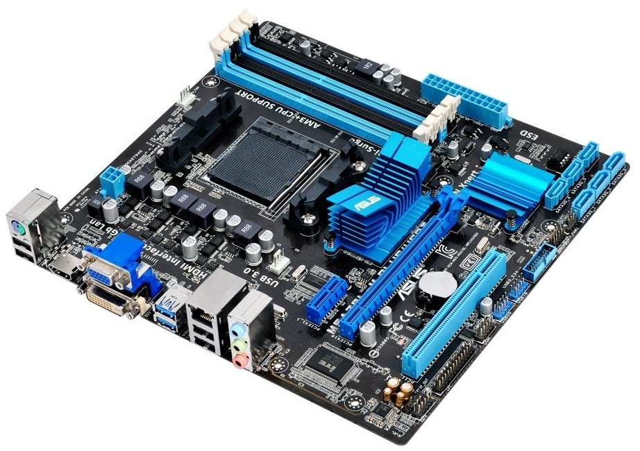 Материнская плата sAM3 AMD 760G Asus M5A78LM PLUS/USB3 mATX купить