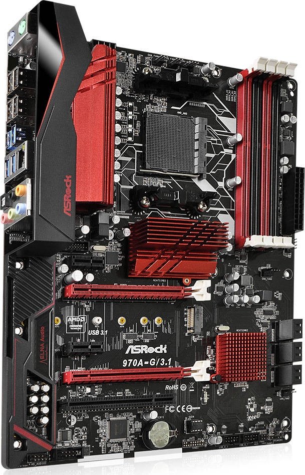 Материнская плата ASRock 970AG/3.1 sAM3 970 купить Elmir цена