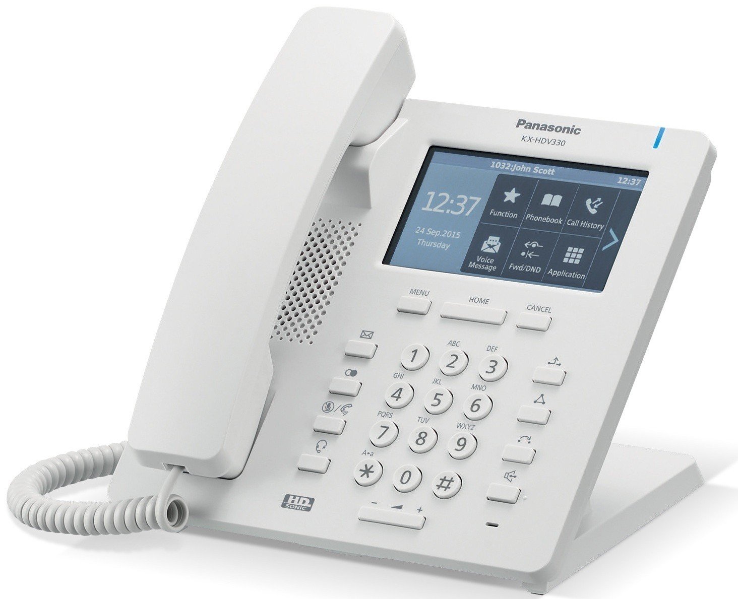 IP-телефон Panasonic KX-HDV330RU White купить | ELMIR - цена, отзывы ...