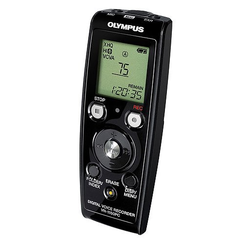 Цифровой диктофон Olympus VN-1100 PC купить | ELMIR - цена, отзывы