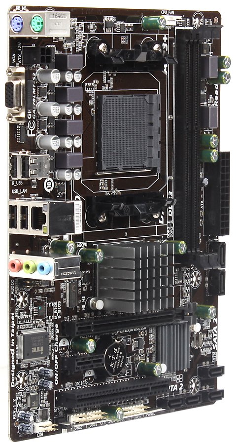 Материнская плата GigaByte GA-78LMT-S2 s-AM3 760G купить | Elmir - цена ...