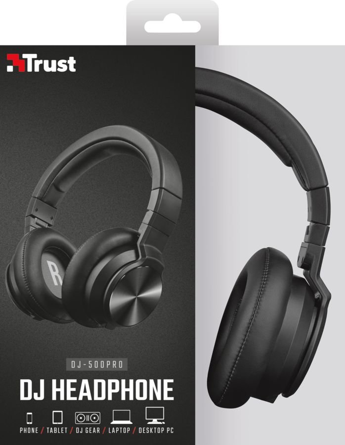 Наушники Trust DJ headphone Pro (21708) купить | ELMIR - цена, отзывы ...