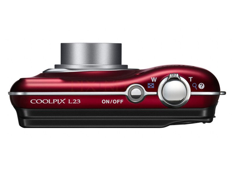 ★極上美品★ニコン NIKON COOLPIX L23 レッド★メモリーカード付 Цифровая фотокамера Nikon Coolpix L23 Red купить | ELMIR - цена
