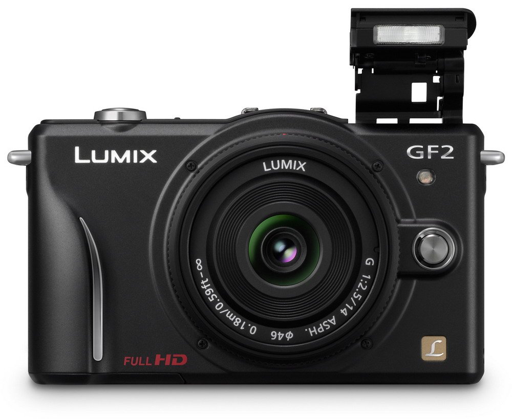 Цифровая фотокамера Panasonic LUMIX DMC-GF2 Black 14-42mm Kit