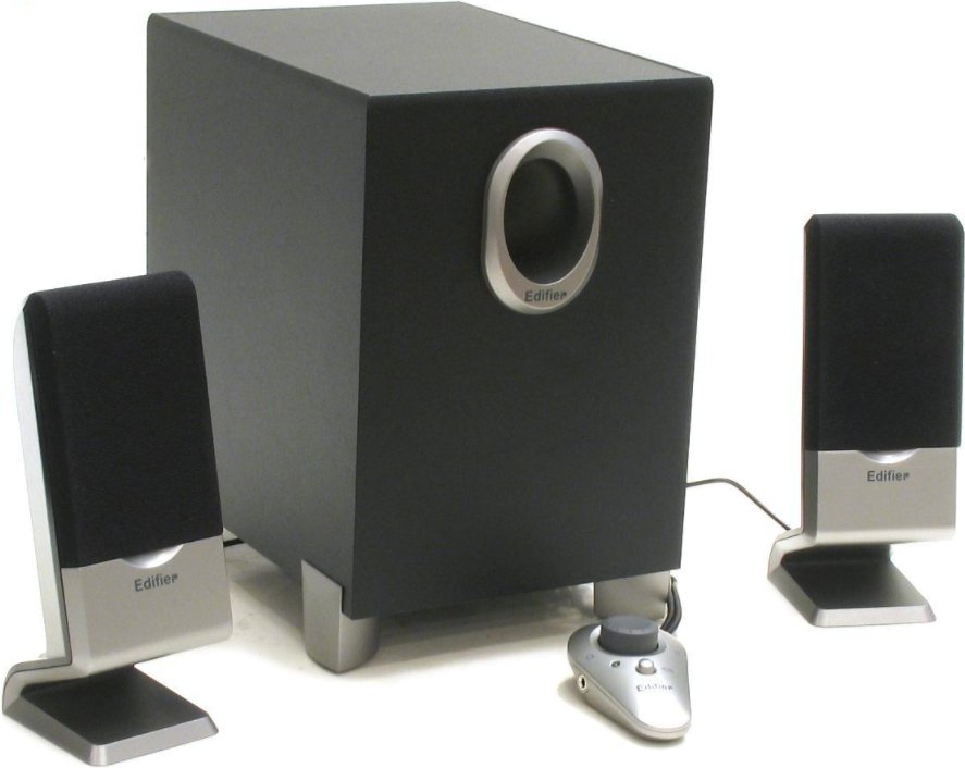 Акустическая система Edifier M1350 Silver купить ELMIR цена, отзывы, характеристики